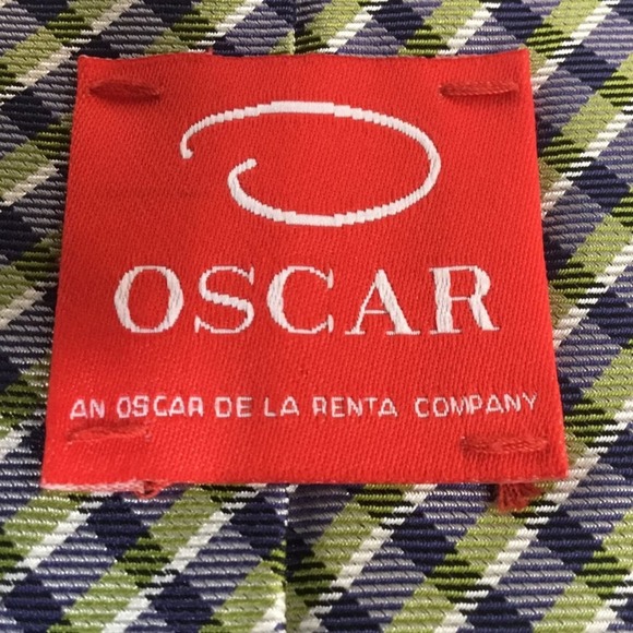 OSCAR DE LA RENTA SILK NECKTIE - Picture 3 of 5